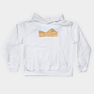 A Horseman Riding By Kids Hoodie